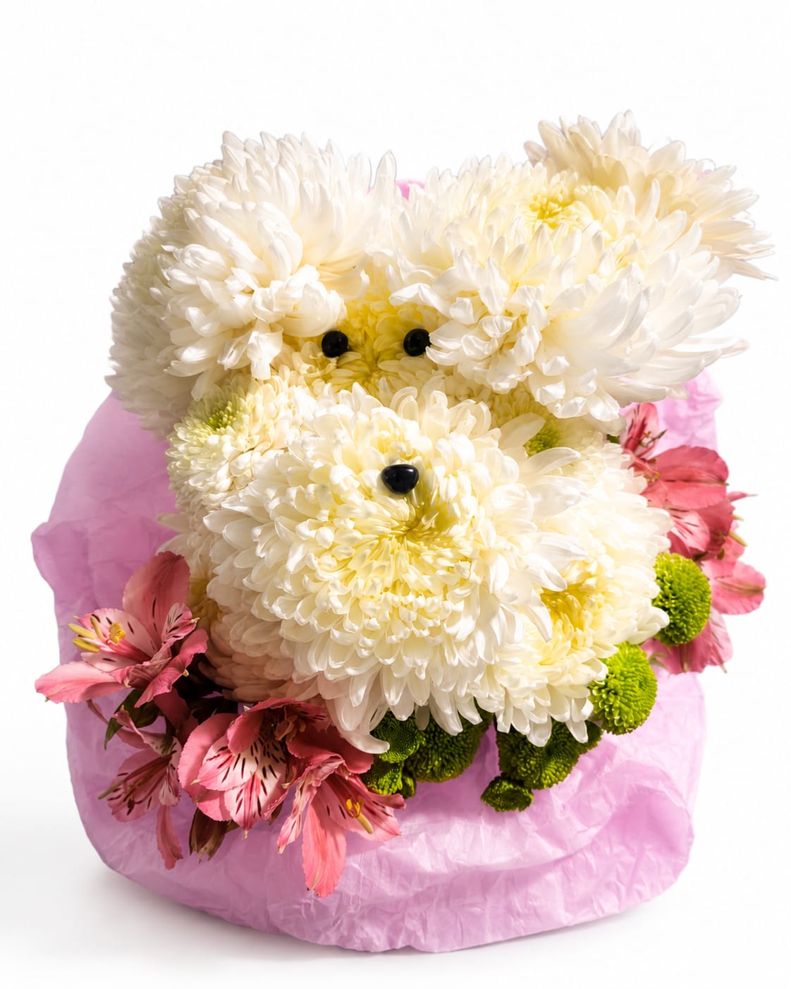 Arreglo Peluche floral decorativo